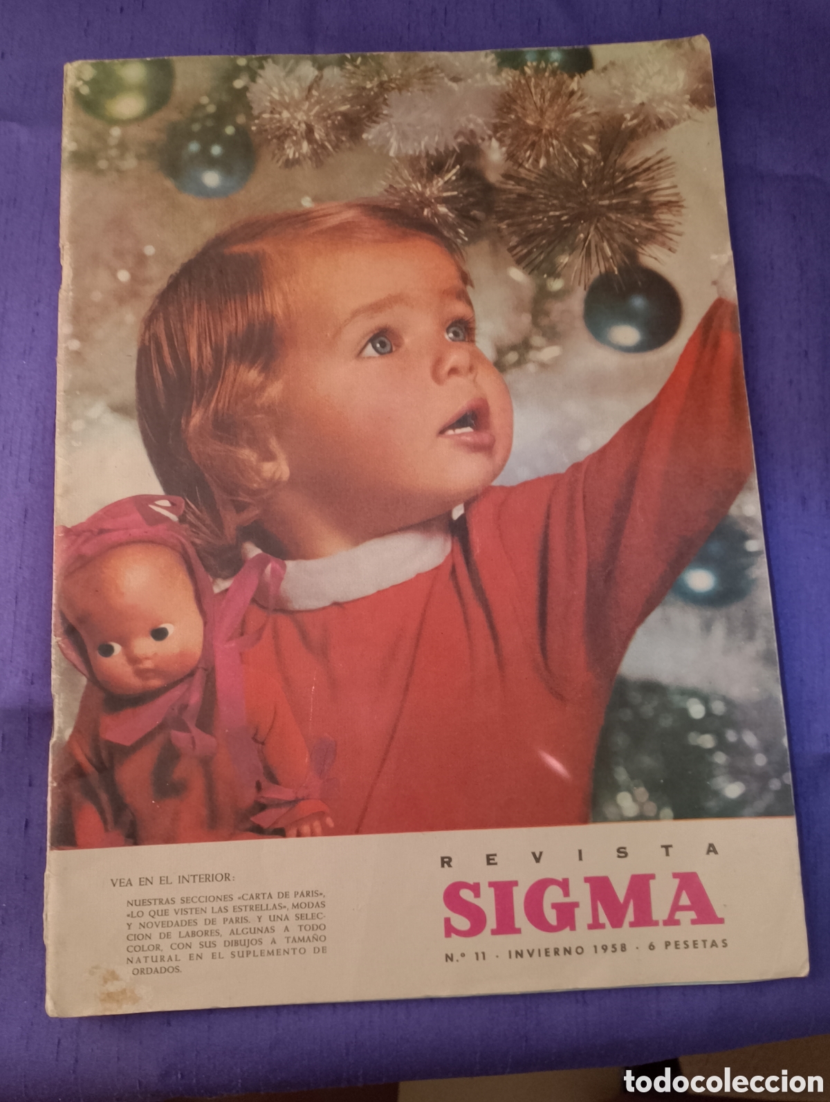 Coleccionismo de revistas y peri&oacute;dicos: Revista Sigma. Invierno 1958. N&uacute;mero 11