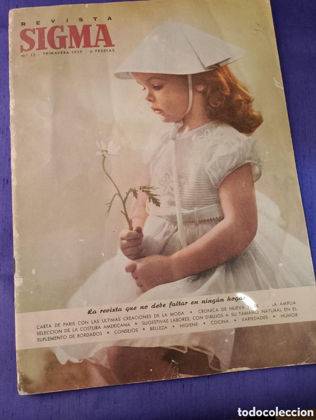 Coleccionismo de revistas y peri&oacute;dicos: Revista Sigma. Primavera de 1959. N&uacute;mero 12.