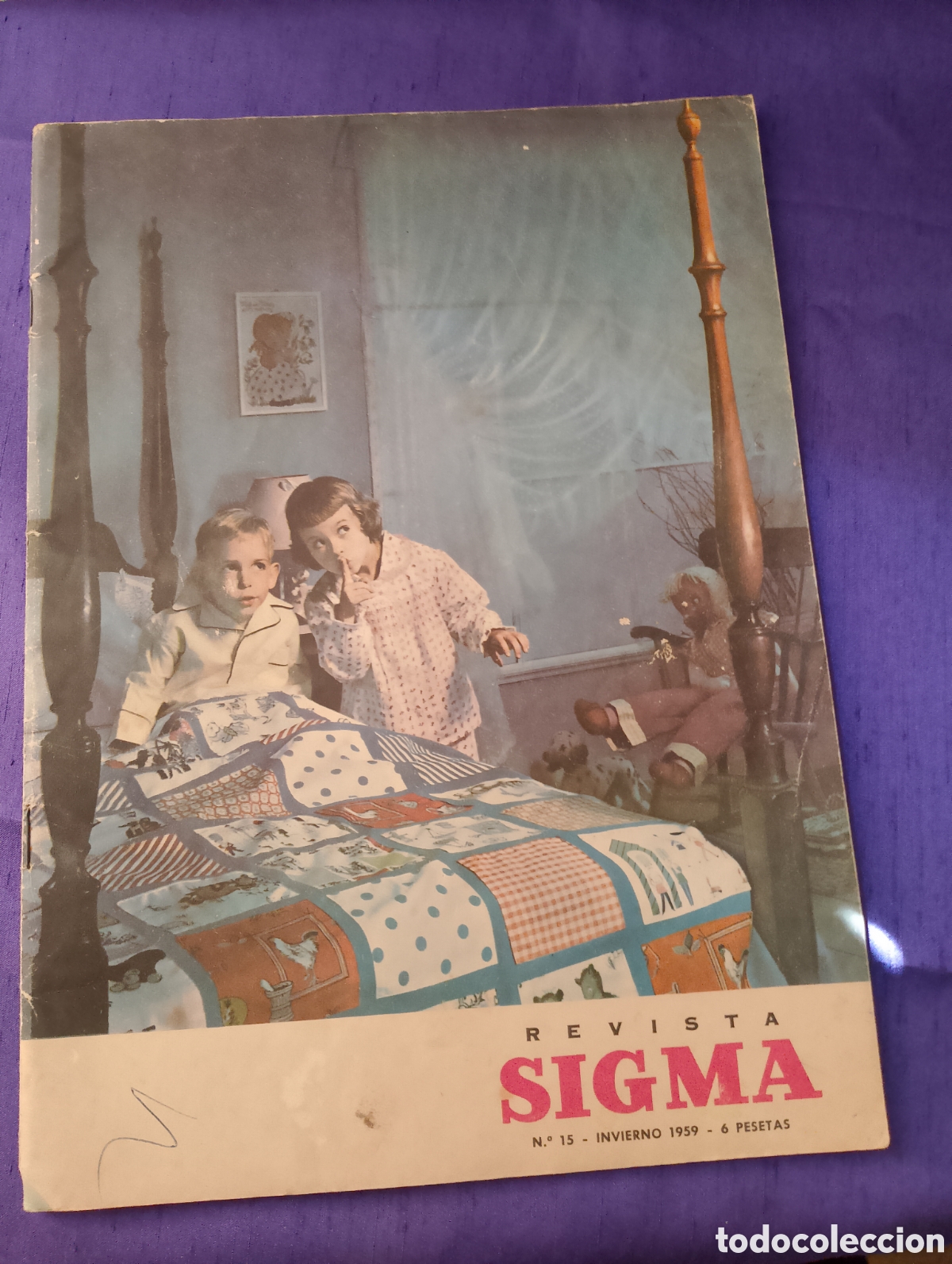 Coleccionismo de revistas y peri&oacute;dicos: Revista Sigma. Invierno de 1959. N&uacute;mero 15.