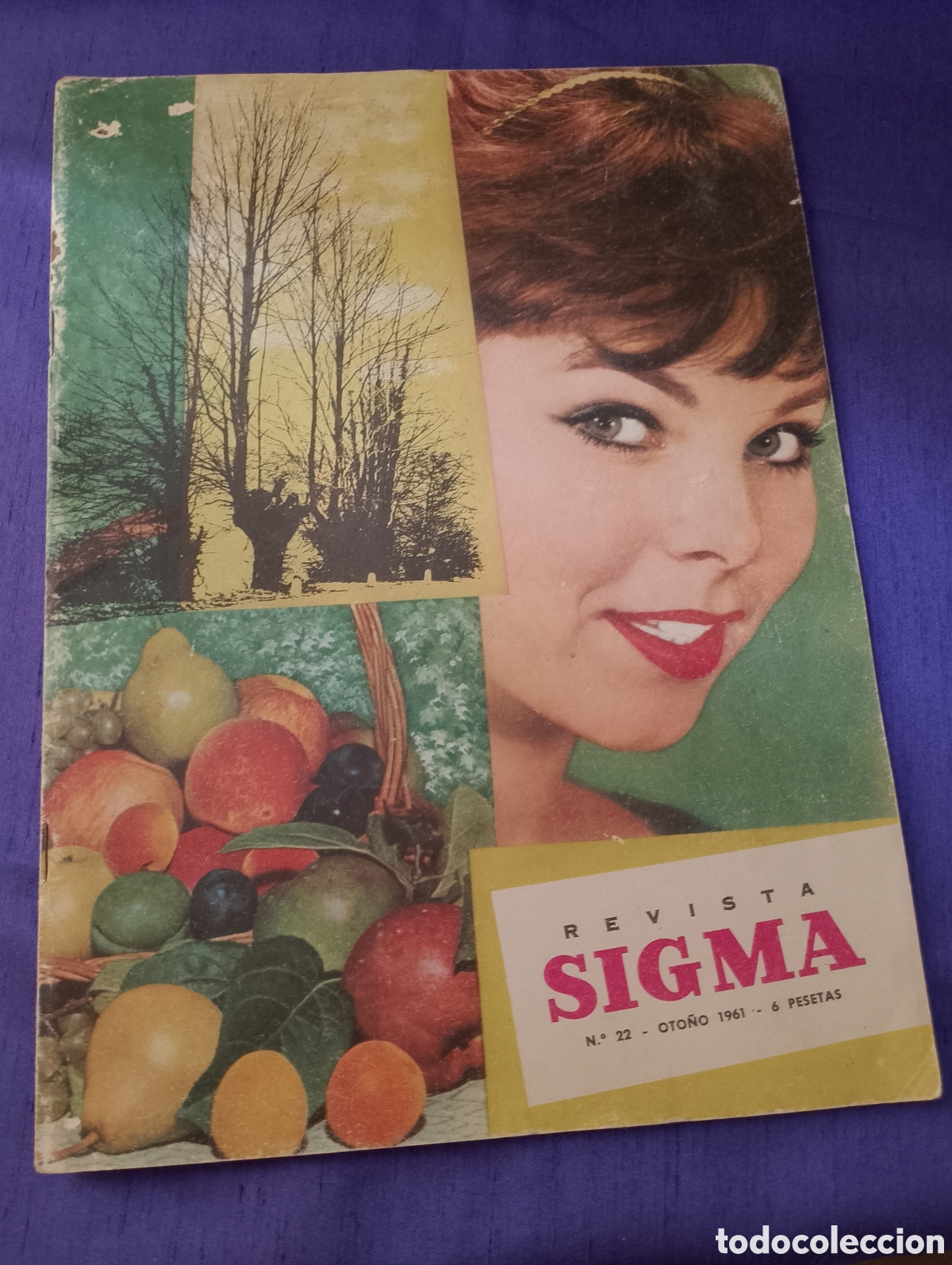 Coleccionismo de revistas y peri&oacute;dicos: Revista Sigma. Oto&ntilde;o de 1961. N&uacute;mero 22.