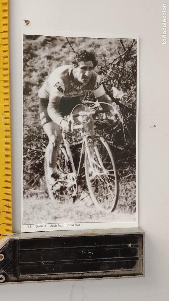 Coleccionismo de revistas y peri&oacute;dicos: RECORTE PRENSA CICLISMO - IMAGEN DE 1975 JOSE MARIA GONZALEZ