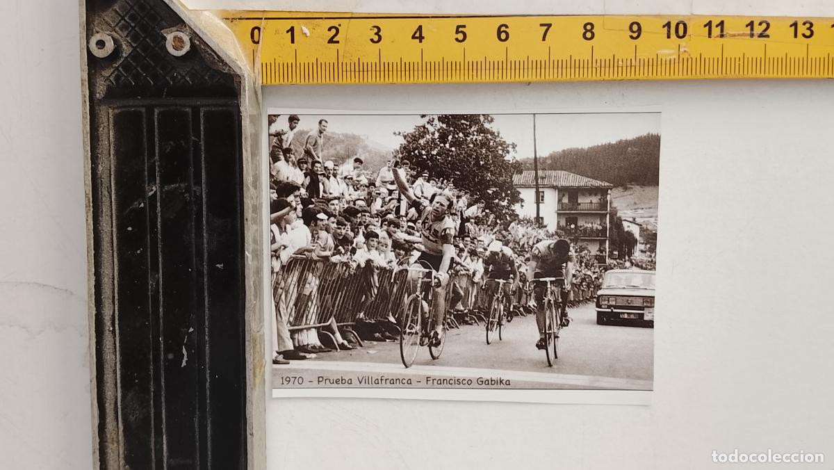 Coleccionismo de revistas y peri&oacute;dicos: RECORTE PRENSA CICLISMO - IMAGEN DEL A&Ntilde;O 1970 PRUEBA VILLAFRANCA - FRANCISCO GABIKA