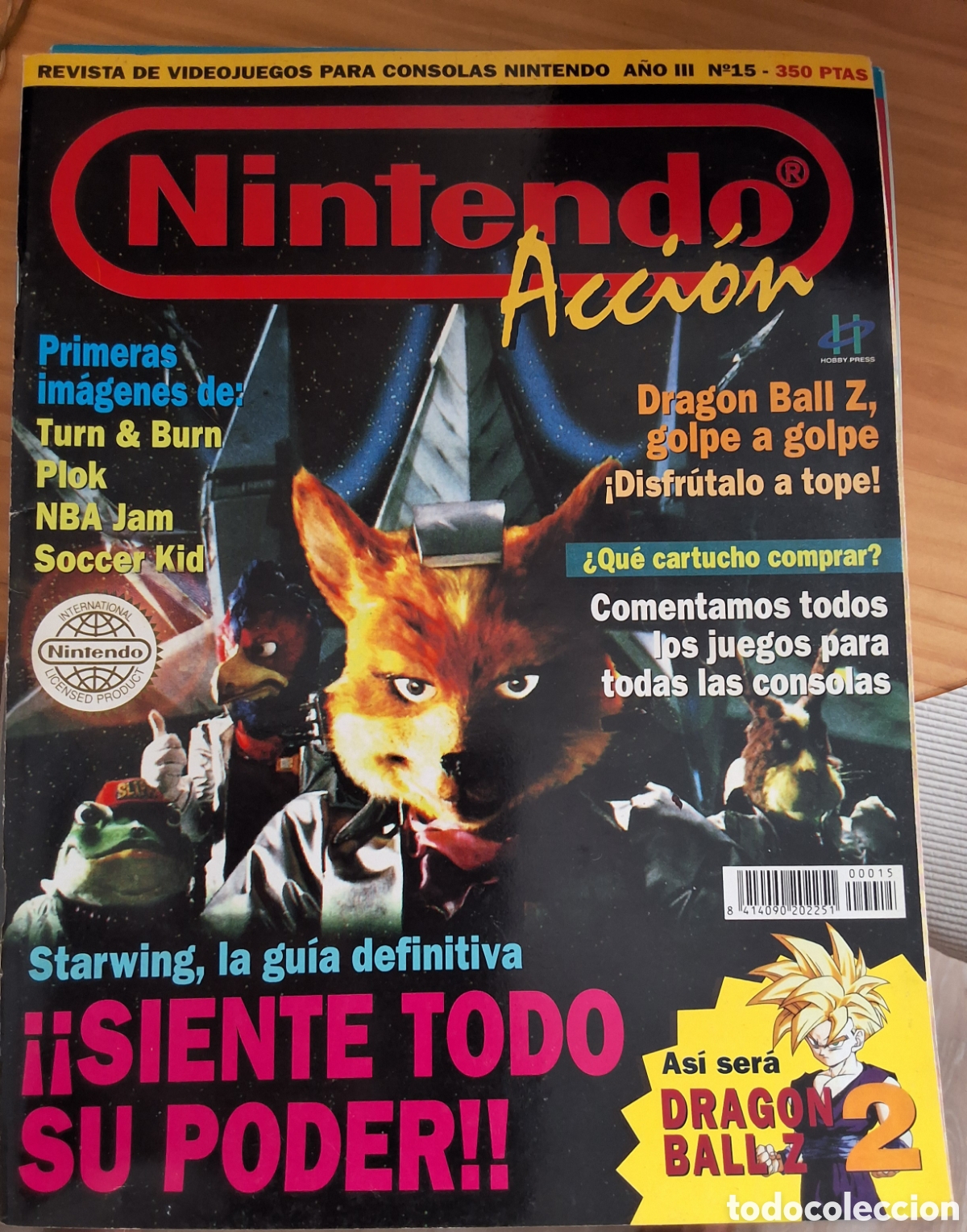 Collectionnisme de Revues et Journaux: Nintendo accion revista consolas n&uacute;mero 15 a&ntilde;o 1994/2