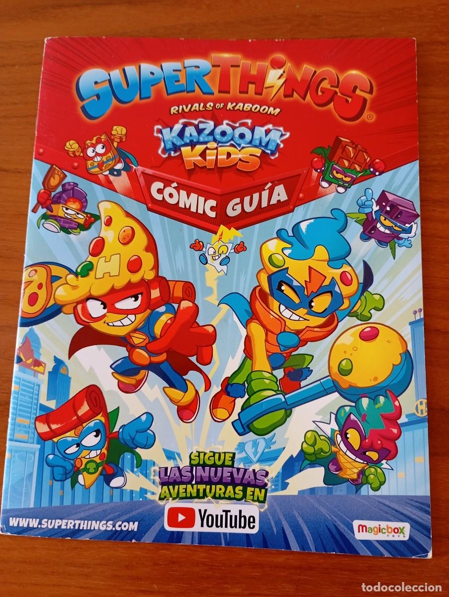 Coleccionismo de revistas y peri&oacute;dicos: REVISTA SUPERTHINGS. RIVALS OF KABOOM. KAZOOM KIDS. COMIC GUIA