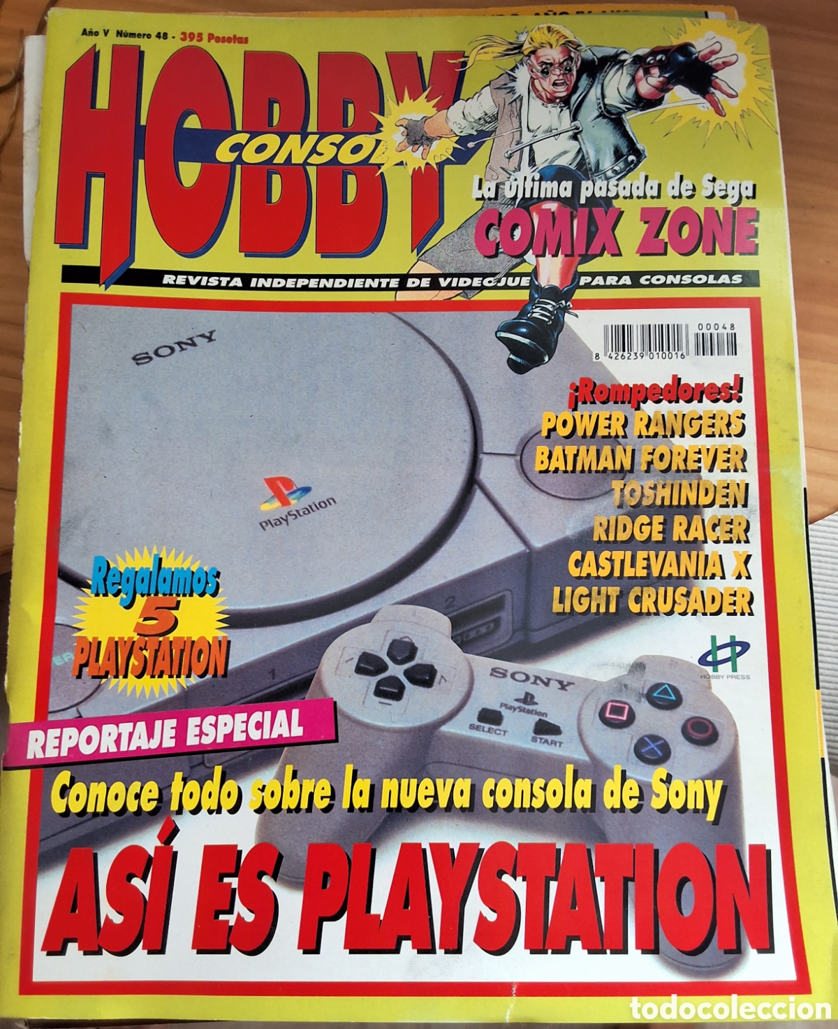 Coleccionismo de revistas y peri&oacute;dicos: Hobby consolas revista n&uacute;mero 48 a&ntilde;o 1995/9