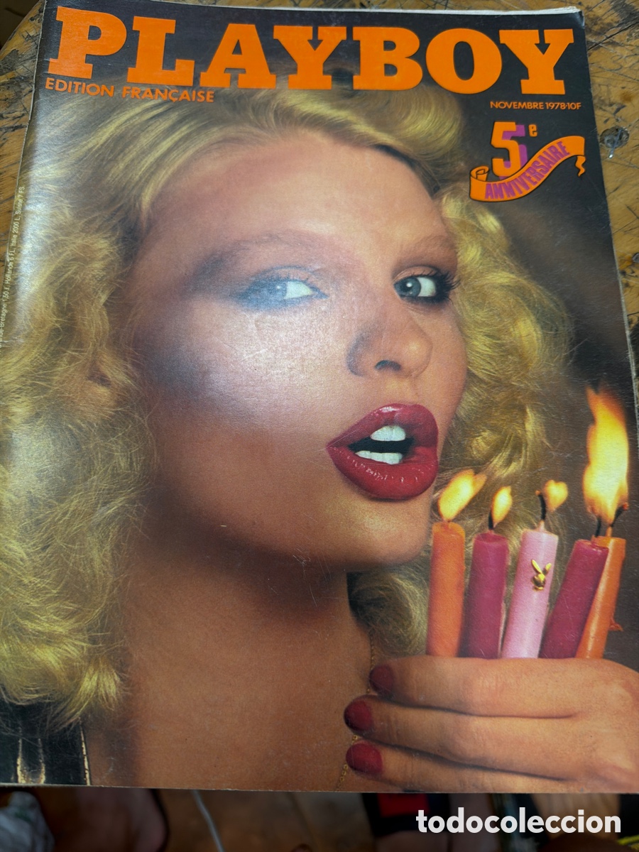 Coleccionismo de revistas y peri&oacute;dicos: Lote de 10 revistas er&oacute;ticas PLAYBOY.edici&oacute;n francesa.