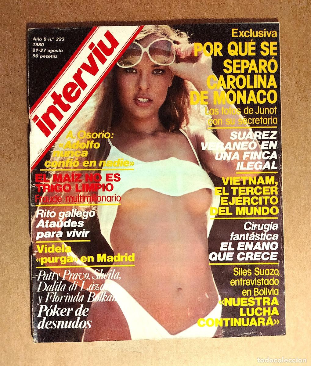 Coleccionismo de revistas y peri&oacute;dicos: INTERVIU 223 - AGOSTO 1980 - PATTI PRAVO - IGLI VILLANTI - NORMA DUVAL