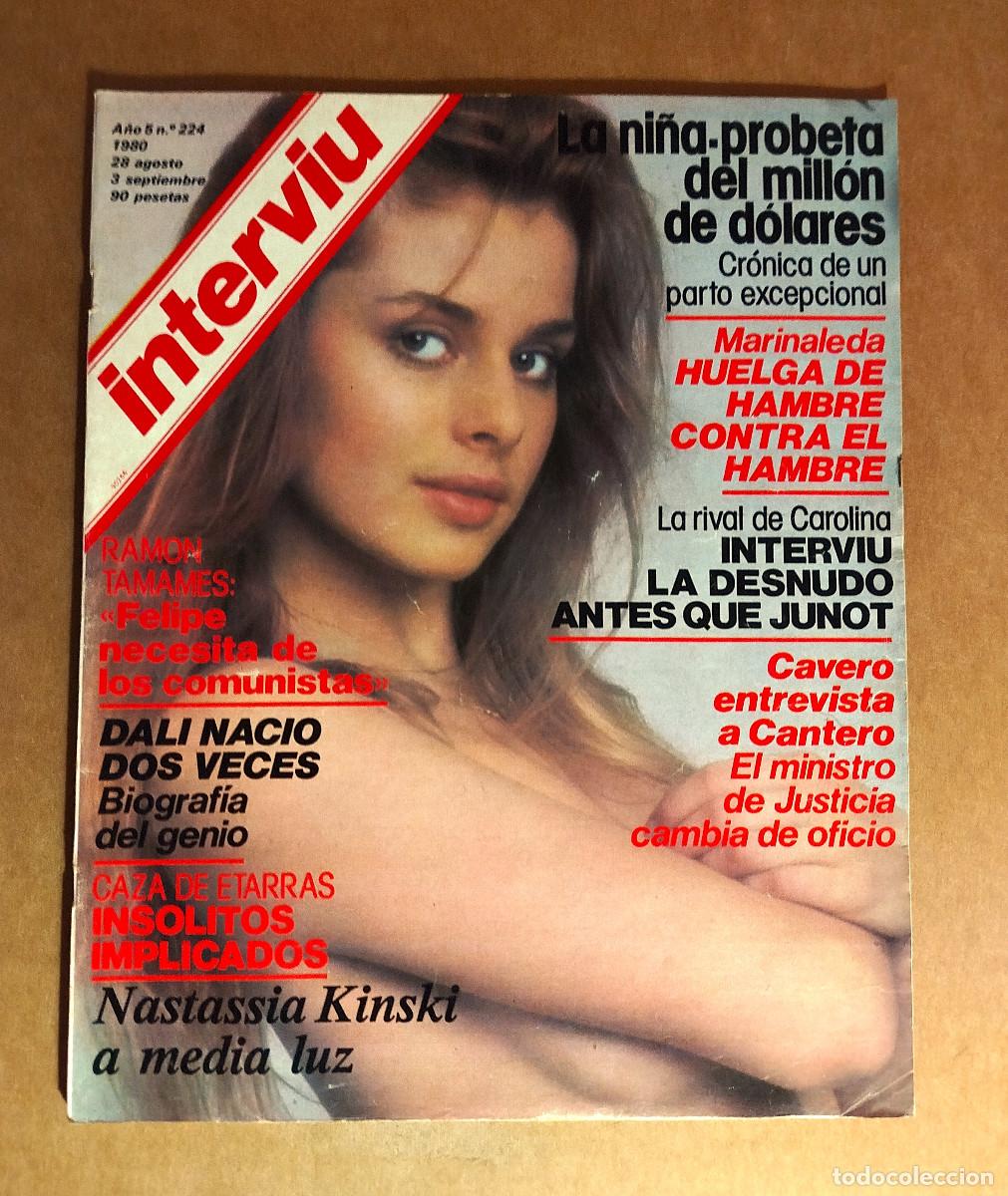 Coleccionismo de revistas y peri&oacute;dicos: INTERVIU 224 - SEPTIEMBRE 1980 - NATASSIA KINSKI - GIANNINA FACIO - ROCIO JURADO - LA MA&Ntilde;A
