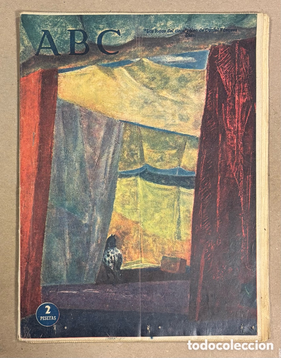 Coleccionismo de revistas y peri&oacute;dicos: ABC (8 DICIEMBRE 1963) &ldquo;LAS LONAS DEL CIRCO&rdquo; DANIEL V&Aacute;ZQUEZ D&Iacute;AZ, PARQUES NACIONALES PIRINEOS