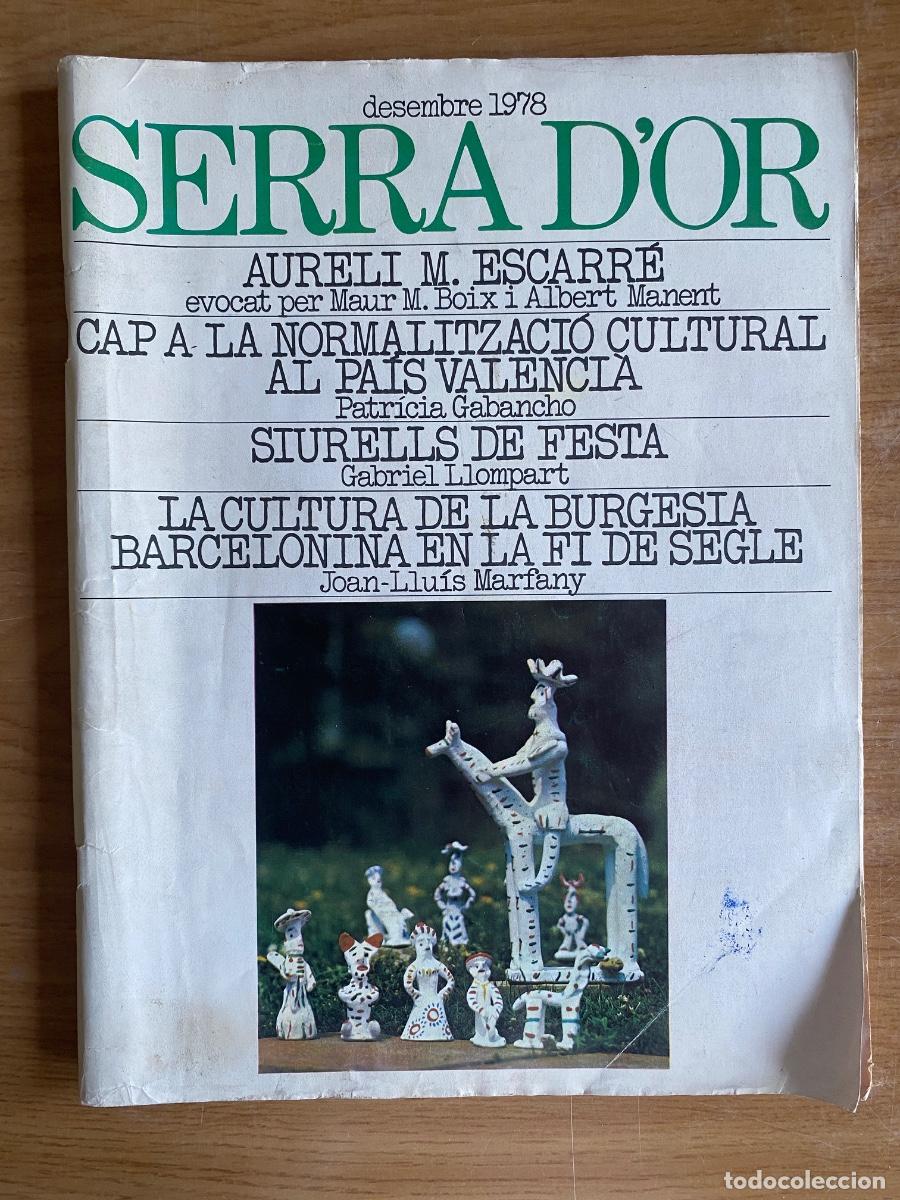 Coleccionismo de revistas y peri&oacute;dicos: REVISTA SERRA D'OR - Desembre 1978 - ver fotos