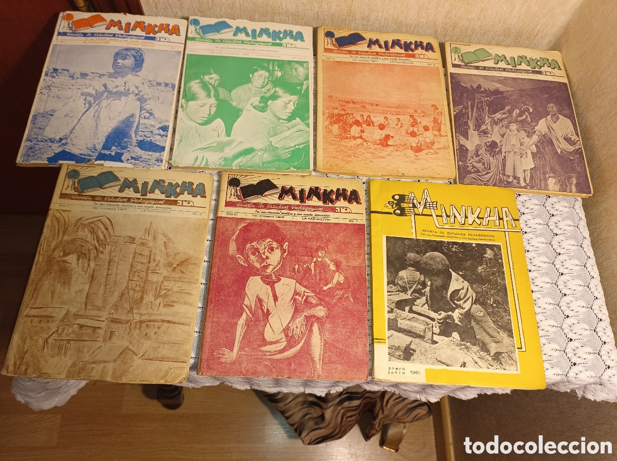 Coleccionismo de revistas y peri&oacute;dicos: Revista de estudios pedag&oacute;gicos MINKHA