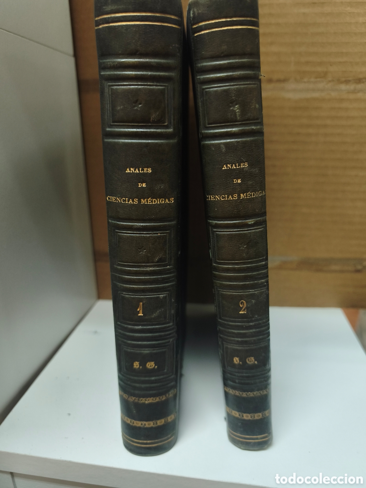 Collection Magazines and Newspapers: ANALES DE CIENCIAS M&Eacute;DICAS. REVISTA NACIONAL Y EXTRANJERA. ENRIQUE SIMANCAS Y LARS&Eacute;. 1876 - 36 N&Uacute;MS.
