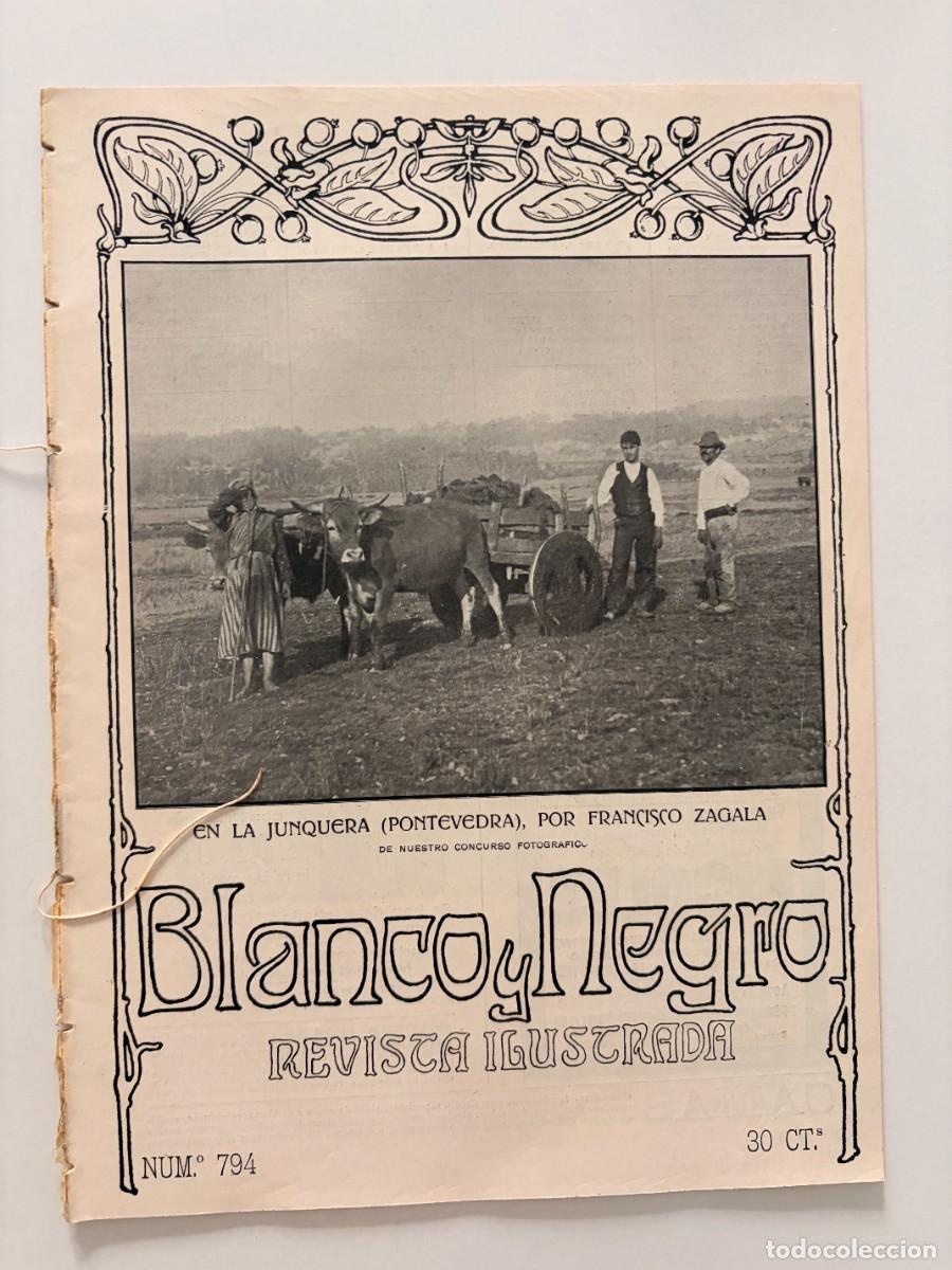 Coleccionismo de revistas y peri&oacute;dicos: BLANCO Y NEGRO. N&ordm; 794. JULIO 1906. LA REVISTA MILITAR DEL 14 DE JULIO. CONFERENCIA INTERNACION.LEER