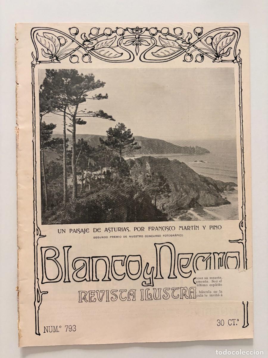 Coleccionismo de revistas y peri&oacute;dicos: BLANCO Y NEGRO. N&ordm; 793. JULIO 1906. EL NUEVO MINISTERIO. BANQUETE DE DON ALBERTO AGUILERA. LEER