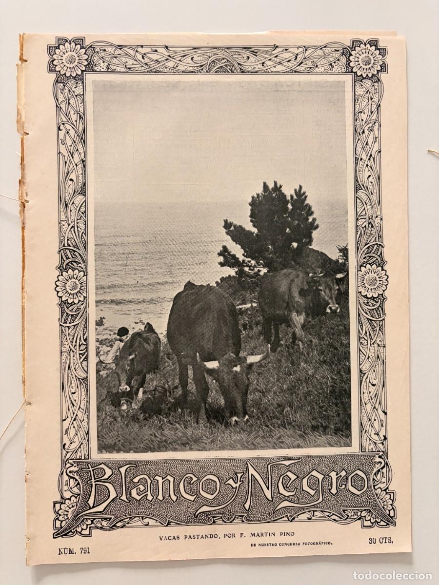 Coleccionismo de revistas y peri&oacute;dicos: BLANCO Y NEGRO. N&ordm; 791. JUNIO 1906. EL DUQUE DE ALMOD&Oacute;VAR. EN HONOR A QUEROL. EL REY. LEER