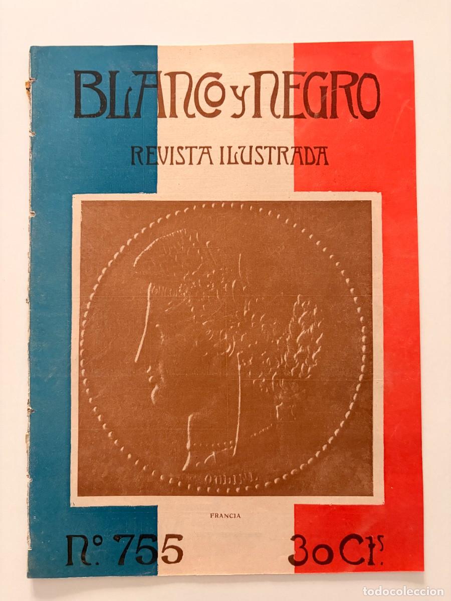 Coleccionismo de revistas y peri&oacute;dicos: BLANCO Y NEGRO. N&ordm; 755. OCTUBRE 1905. EMILIO LOUVET.LA FLORES QUE BESAN.EL SANATORIO DE HENDAYA.LEER