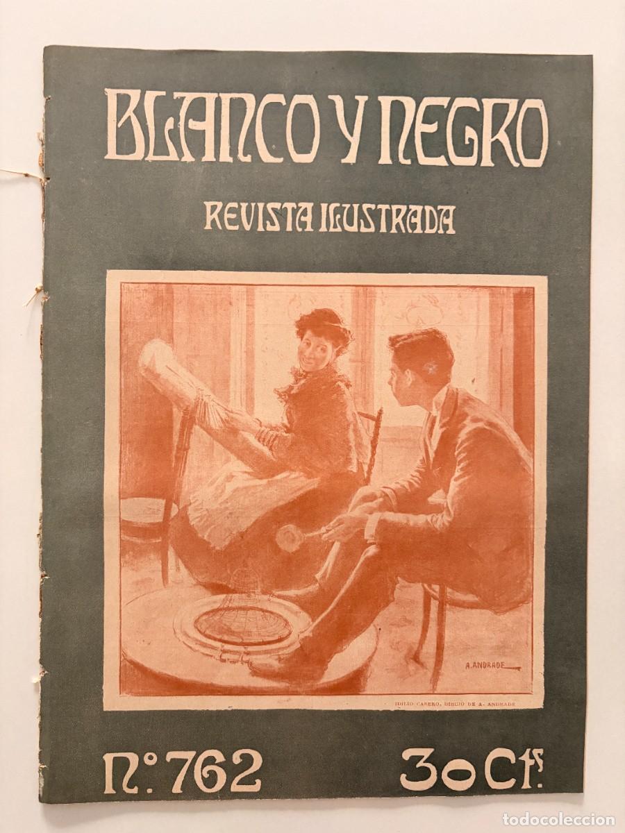 Coleccionismo de revistas y peri&oacute;dicos: BLANCO Y NEGRO. N&ordm; 762. DICIEMBRE 1905. EL FIN DEL MUNDO. CONSTANTINOPLA. LA MEZQUITA DE SEIS TORRE