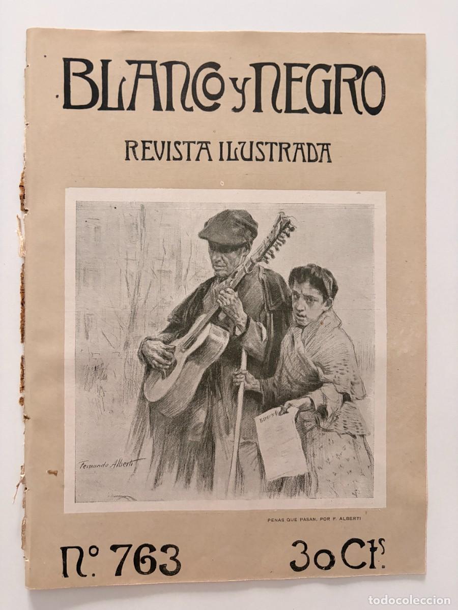Coleccionismo de revistas y peri&oacute;dicos: BLANCO Y NEGRO. N&ordm; 763. DICIEMBRE 1905. CONSTANTINOPLA. LA RECOLECCI&Oacute;N DEL AZAFR&Aacute;N. MONASTERIO.LEER