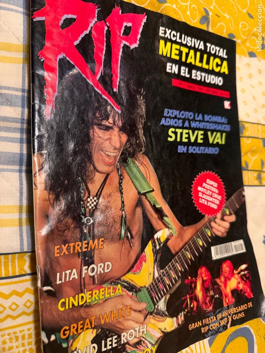 Coleccionismo de revistas y peri&oacute;dicos: Revista rip n. 1 1991