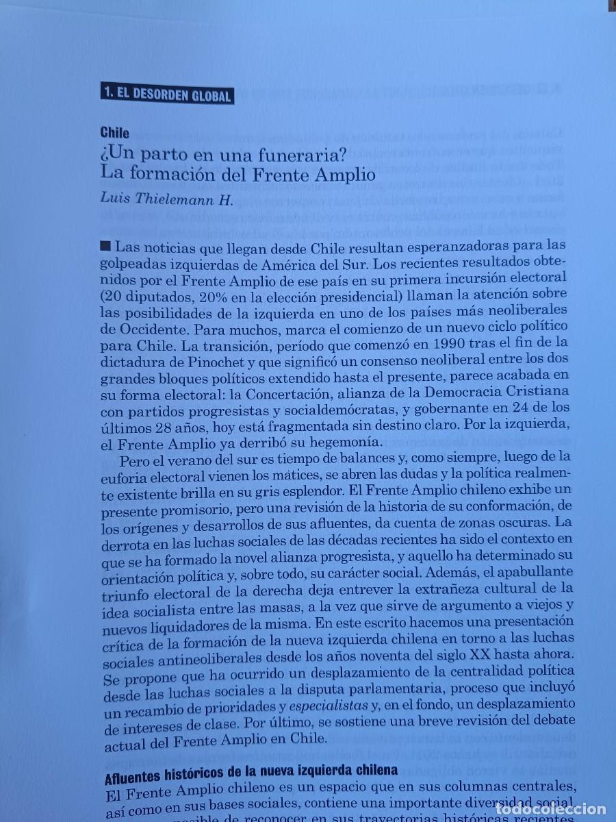 Collection Magazines and Newspapers: CHILE, FORMACI&Oacute;N DEL FRENTE AMPLIO Y NUEVA IZQUIERDA. 9 P&Aacute;GINAS DE REVISTA VIENTO SUR 2018
