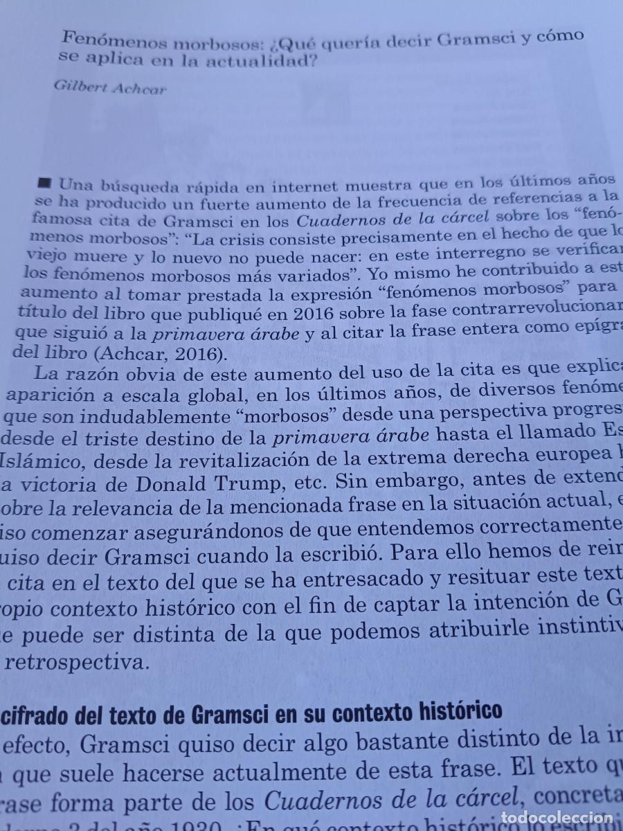 Coleccionismo de revistas y peri&oacute;dicos: GRAMSCI Y LA EXPRESI&Oacute;N FEN&Oacute;MENOS MORBOSOS. 8 P&Aacute;GINAS DE REVISTA VIENTO SUR 2018