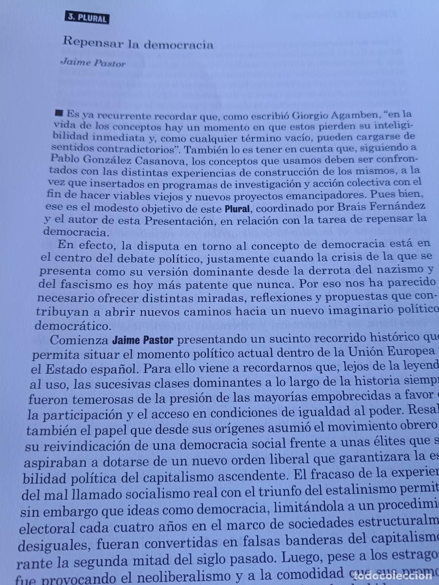 Coleccionismo de revistas y peri&oacute;dicos: DOSSIER REPENSAR LA DEMOCRACIA, SOBERAN&Iacute;A, POPULISMO. 62 P&Aacute;GINAS DE REVISTA VIENTO SUR 2018