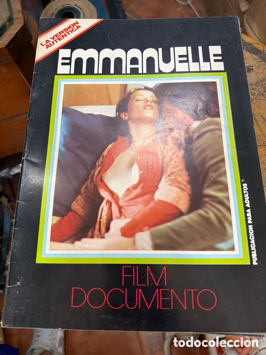Coleccionismo de revistas y peri&oacute;dicos: Revistas de cine er&oacute;tica EMMANUELLE. Film de Just jaeckin.a&ntilde;o 1977