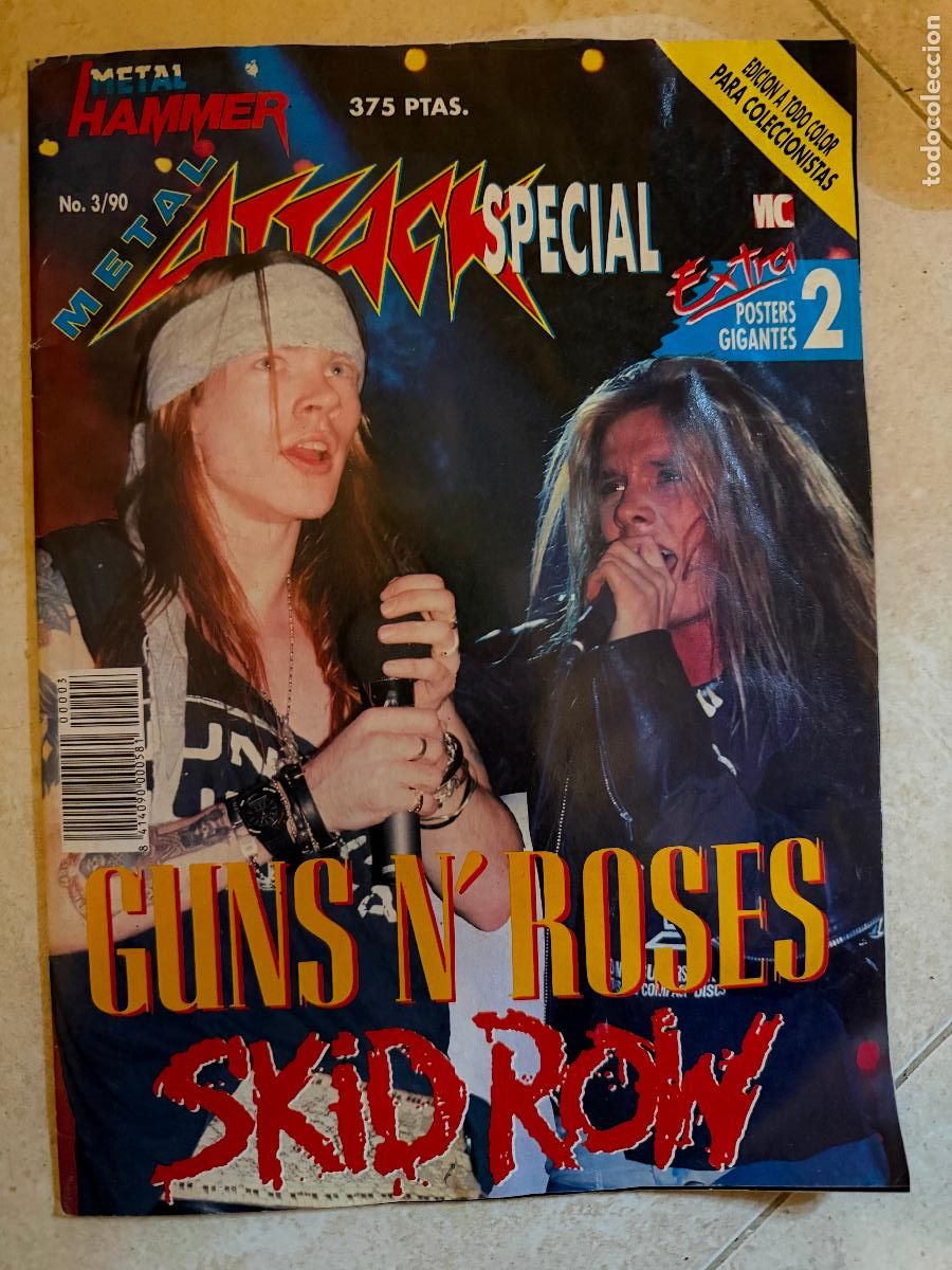 Collectionnisme de Revues et Journaux: Revista metal hammer special n.3