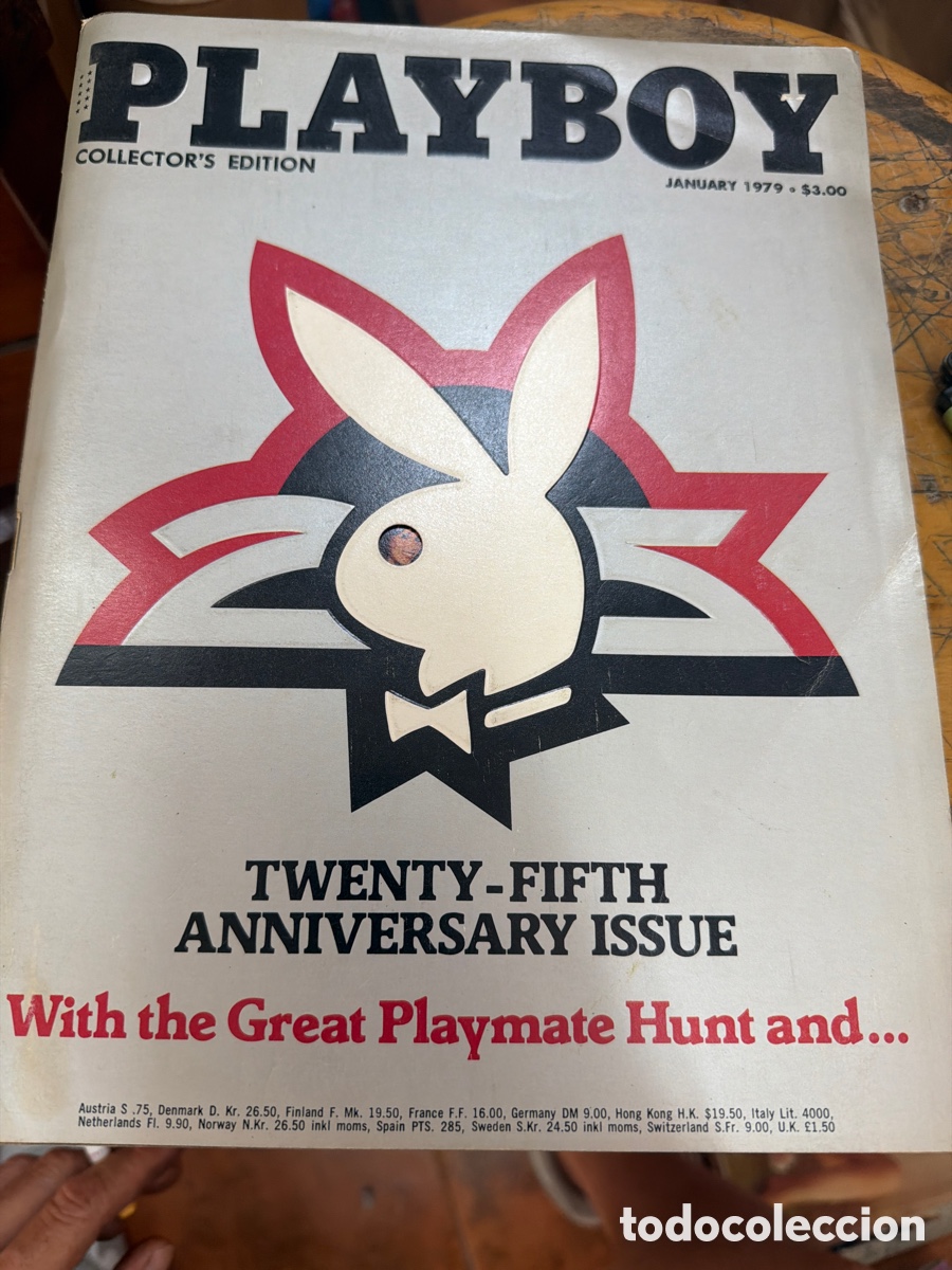 Coleccionismo de revistas y peri&oacute;dicos: Revista er&oacute;tica PLAYBOY.edici&oacute;n americana. Junuary 1979.twenty fifth anniversary Issue