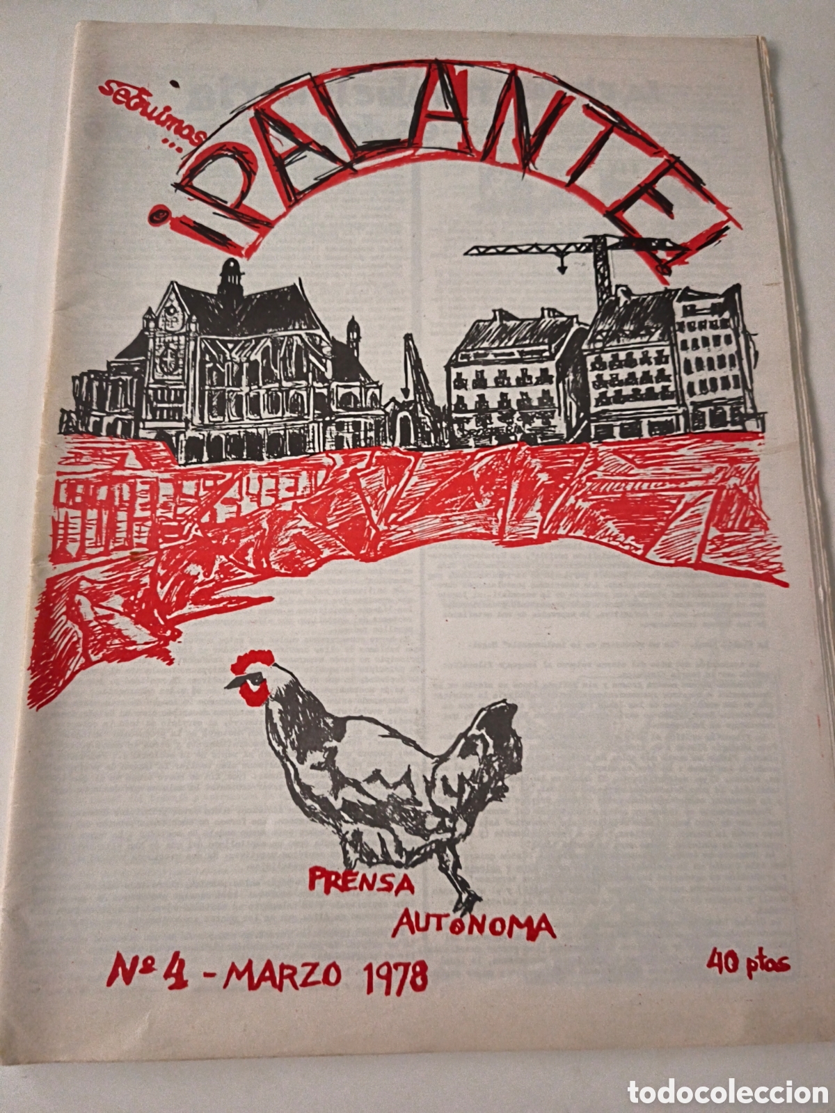 Colecionismo de Revistas e Jornais: Revista Palante. N&uacute;mero 4. Marzo 1978.