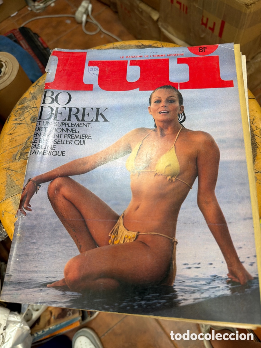 Collection Magazines and Newspapers: Lote de 2 revistas eroticas LUI.edici&oacute;n en franc&eacute;s.a&ntilde;o 1980.contiene p&oacute;ster interior
