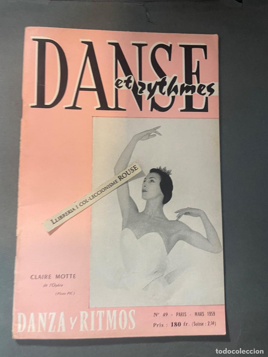 Collection Magazines and Newspapers: MUSICA - ANTIGUA PUBLICACI&Oacute;N DANSE ET RYTHMES - DANZA Y RITMOS N&ordm; 49 PARIS MARS 1959 REVUE MENSUE
