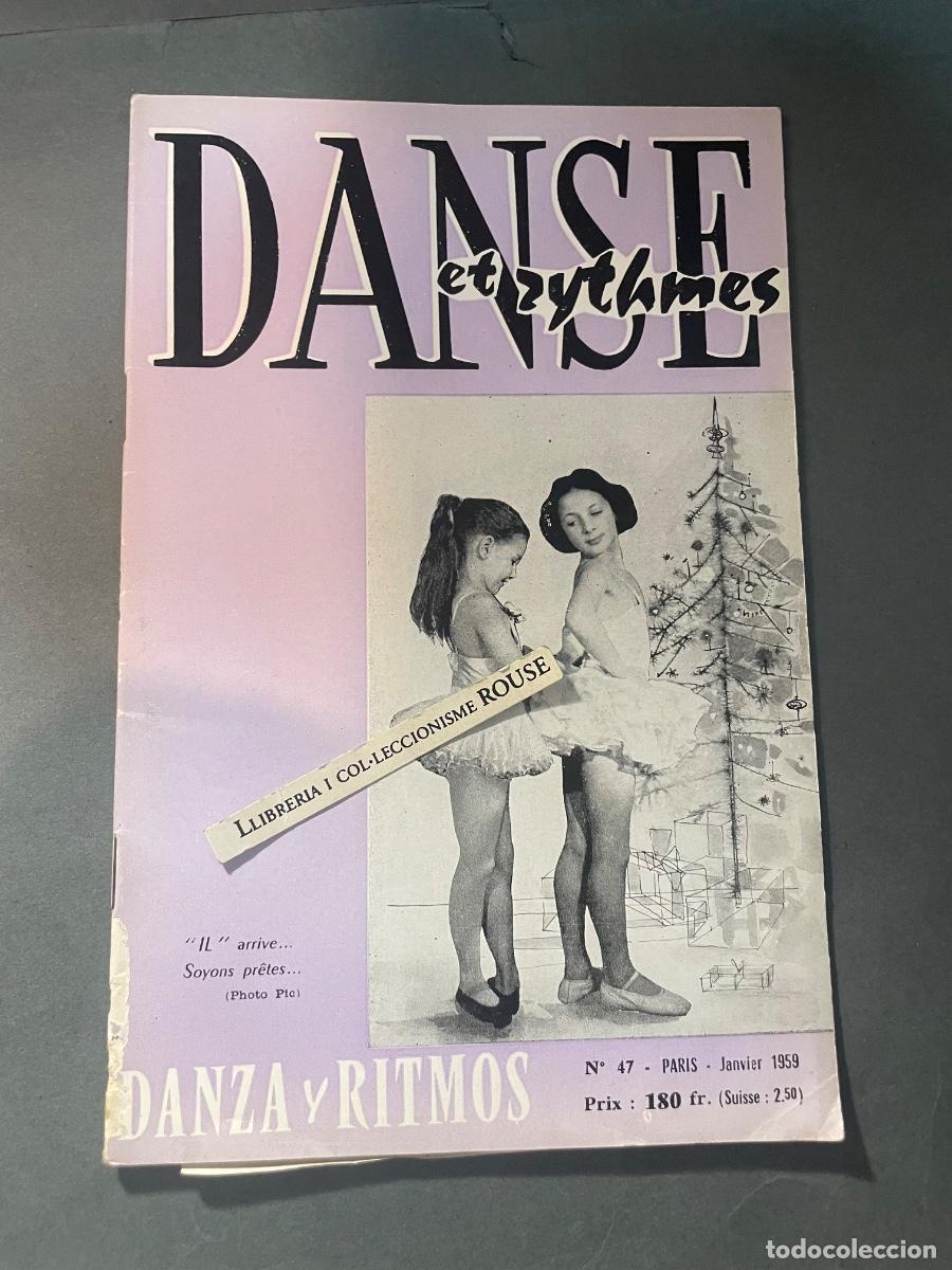 Coleccionismo de revistas y peri&oacute;dicos: MUSICA - ANTIGUA PUBLICACI&Oacute;N DANSE ET RYTHMES - DANZA Y RITMOS N&ordm; 47 PARIS JANVIER 1959 REVUE