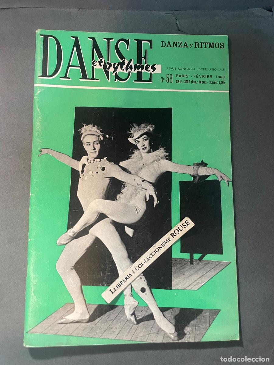 Coleccionismo de revistas y peri&oacute;dicos: MUSICA - ANTIGUA PUBLICACI&Oacute;N DANSE ET RYTHMES - DANZA Y RITMOS N&ordm; 58 PARIS F&Eacute;VRIER 1960 REVUE