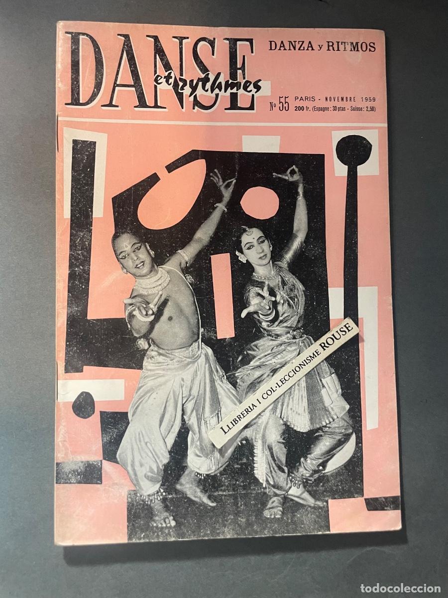 Coleccionismo de revistas y peri&oacute;dicos: MUSICA - ANTIGUA PUBLICACI&Oacute;N DANSE ET RYTHMES - DANZA Y RITMOS N&ordm; 55- PARIS NOVEMBRE1959