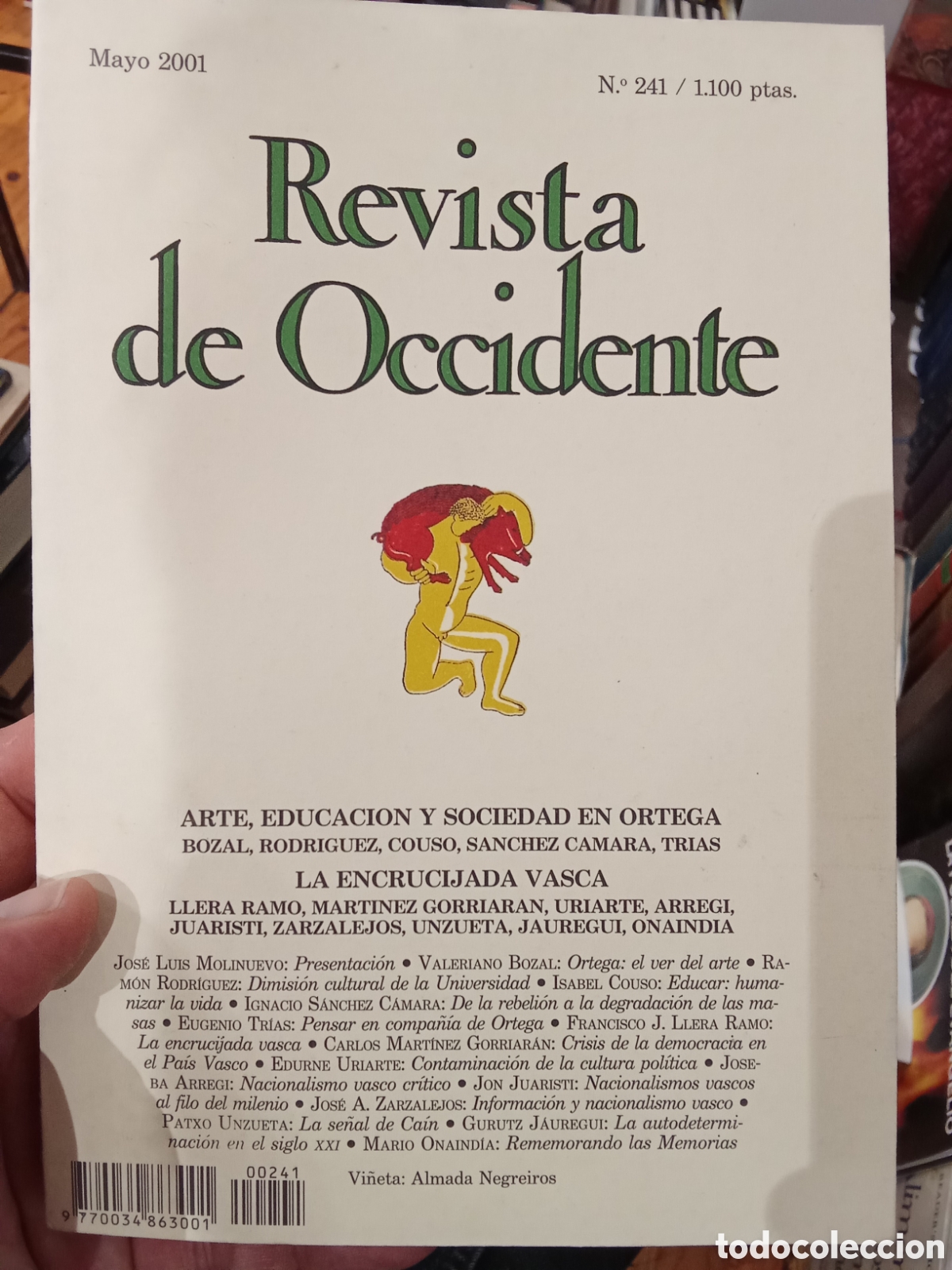 Coleccionismo de revistas y peri&oacute;dicos: Revista de Occidente Nr. 241 Mayo 2001
