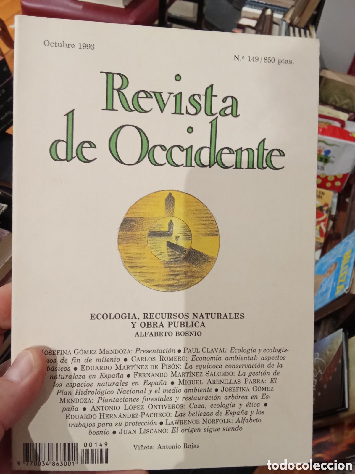 Coleccionismo de revistas y peri&oacute;dicos: Revista de Occidente Nr. 149 Octubre 1993