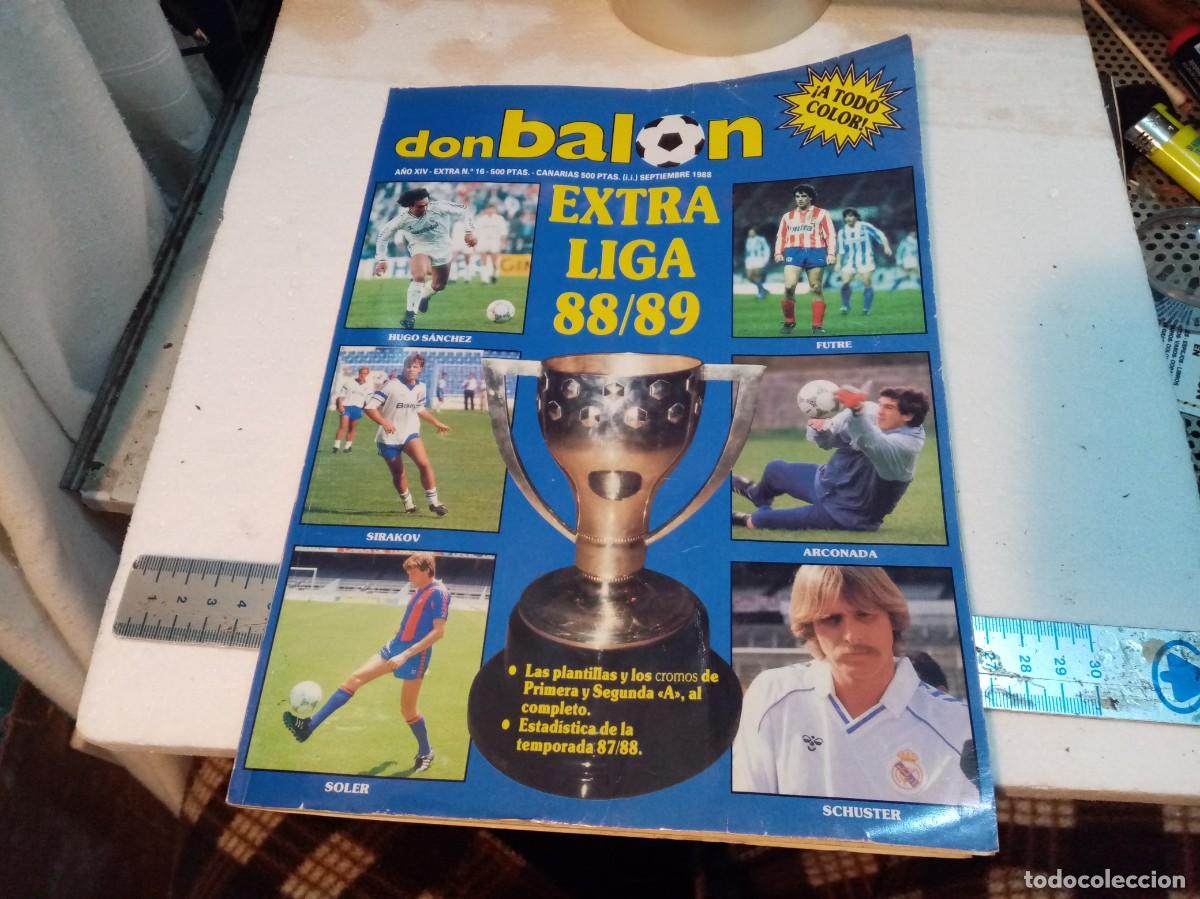 Coleccionismo de revistas y peri&oacute;dicos: REVISTA DON BALON EXTRA LIGA 1988 - 1989 - 88-89 - FUTBOL
