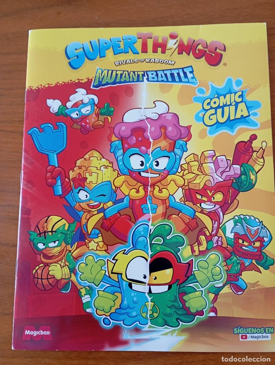 Coleccionismo de revistas y peri&oacute;dicos: REVISTA SUPERTHINGS. RIVALS OF KABOOM. MUTANT BATTLE. COMIC GUIA
