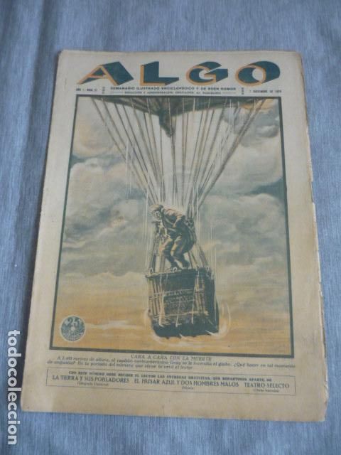 Collection Magazines and Newspapers: ALGO SEMANARIO ILUSTRADO ENCICLOPEDICO Y DEL BUEN HUMOR N&ordm; 37