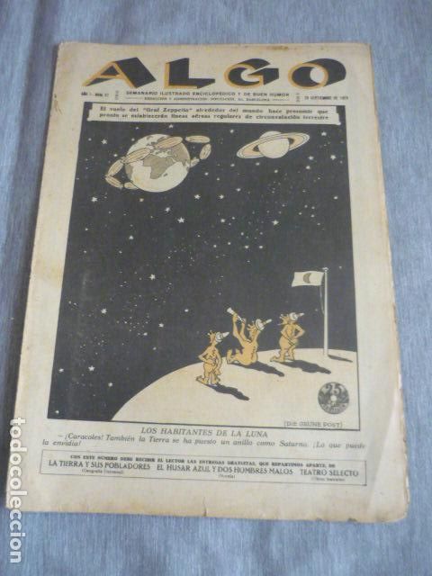 Collection Magazines and Newspapers: ALGO SEMANARIO ILUSTRADO ENCICLOPEDICO Y DEL BUEN HUMOR N&ordm; 32