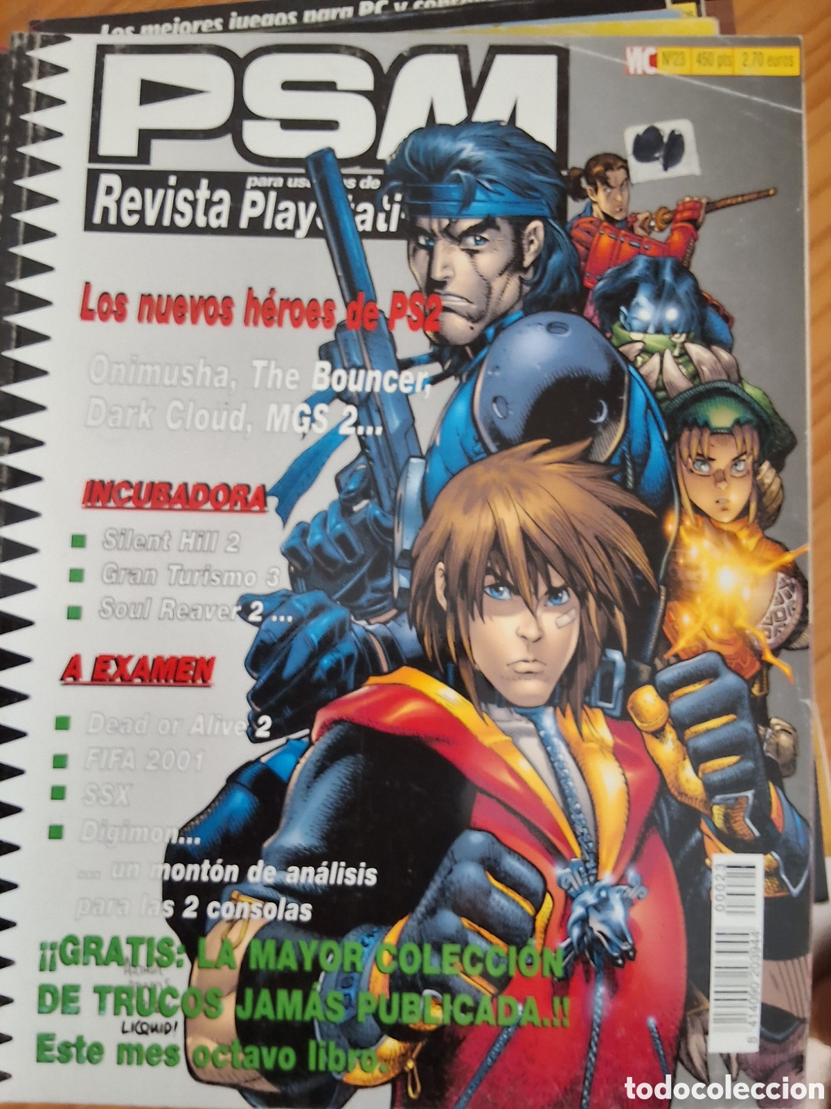 Coleccionismo de revistas y peri&oacute;dicos: Psm revista consolas n&uacute;mero 23 a&ntilde;o 2001/1