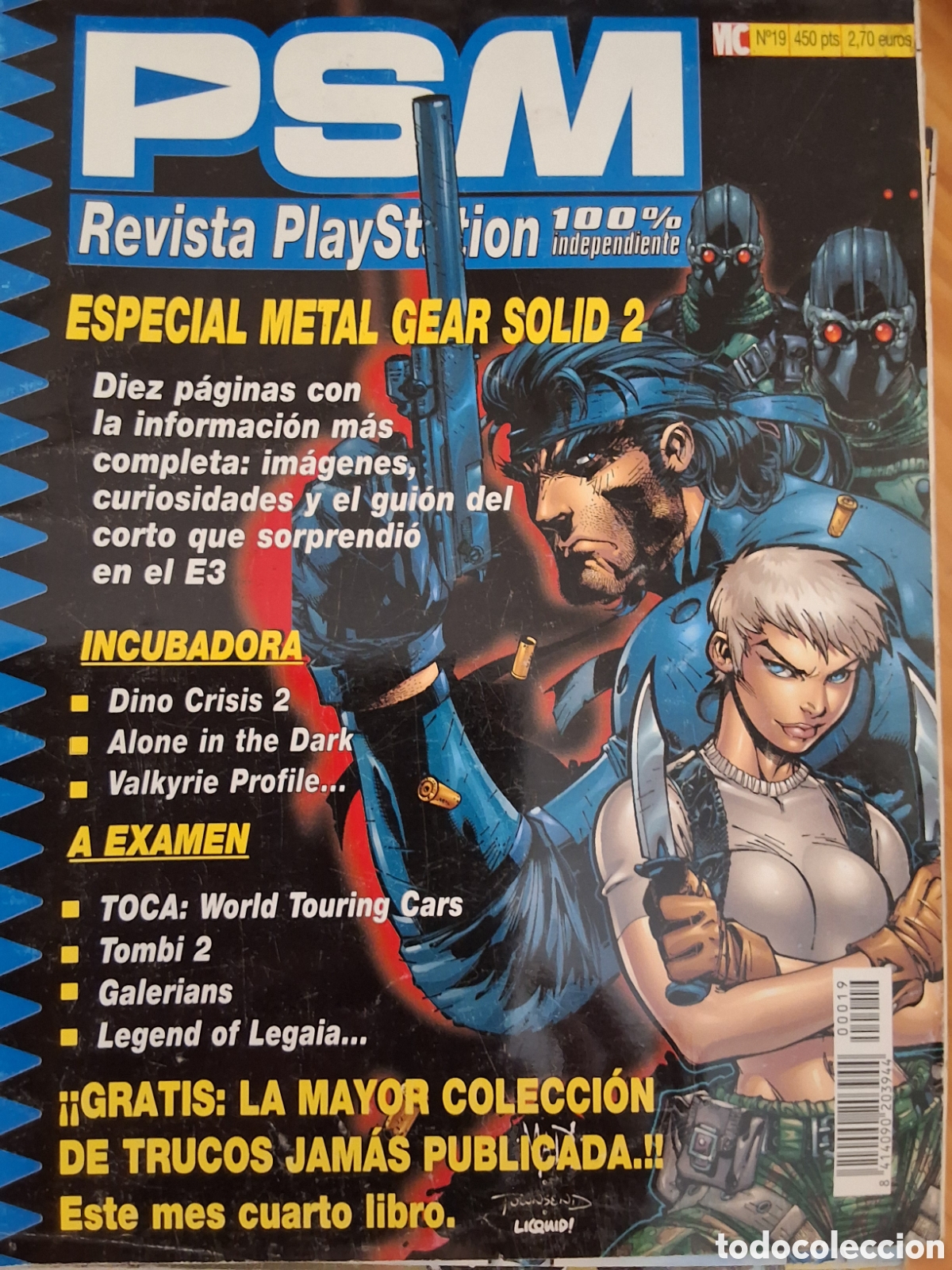 Coleccionismo de revistas y peri&oacute;dicos: Psm revista consolas n&uacute;mero 19 a&ntilde;o 2000/9
