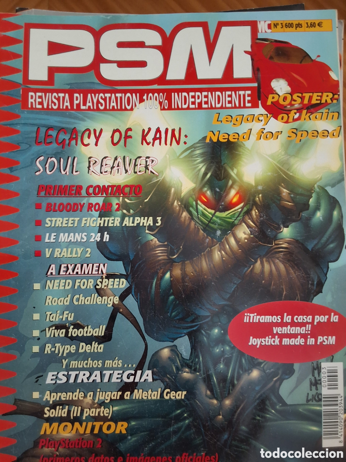 Coleccionismo de revistas y peri&oacute;dicos: Psm revista consolas n&uacute;mero 3 a&ntilde;o 1999/5