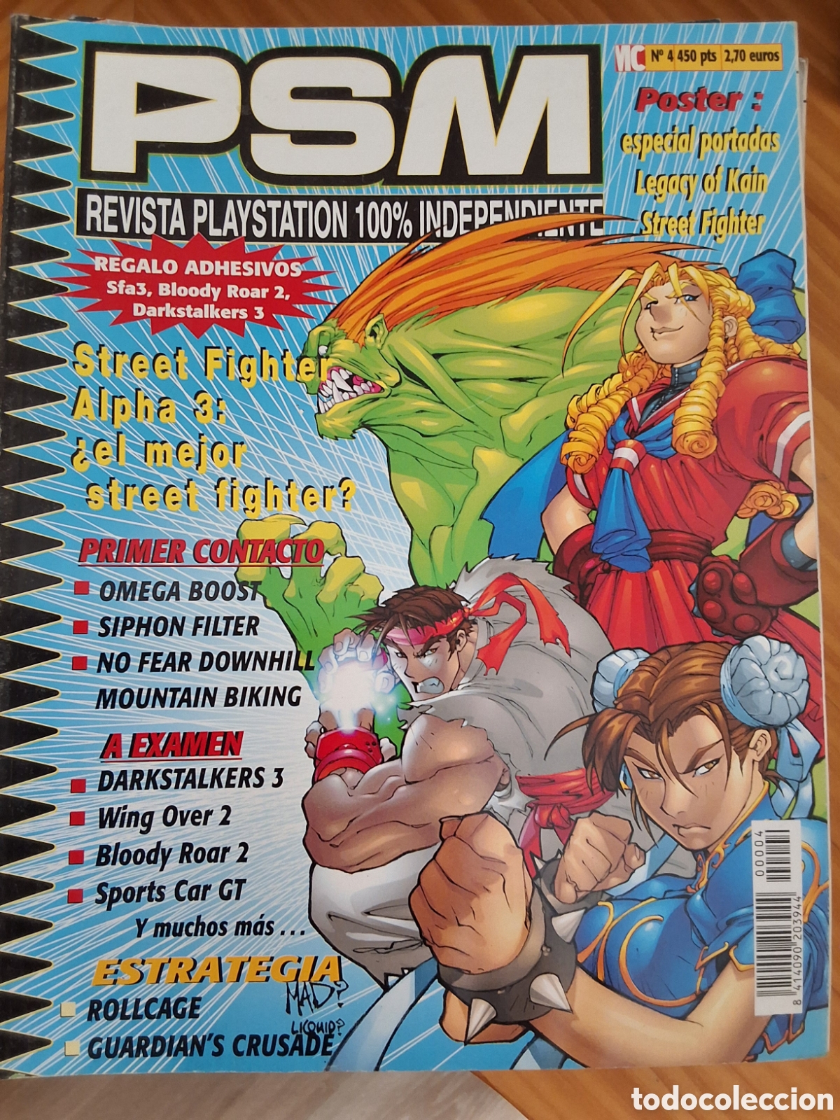 Coleccionismo de revistas y peri&oacute;dicos: Psm revista consolas n&uacute;mero 4 a&ntilde;o 1999/6