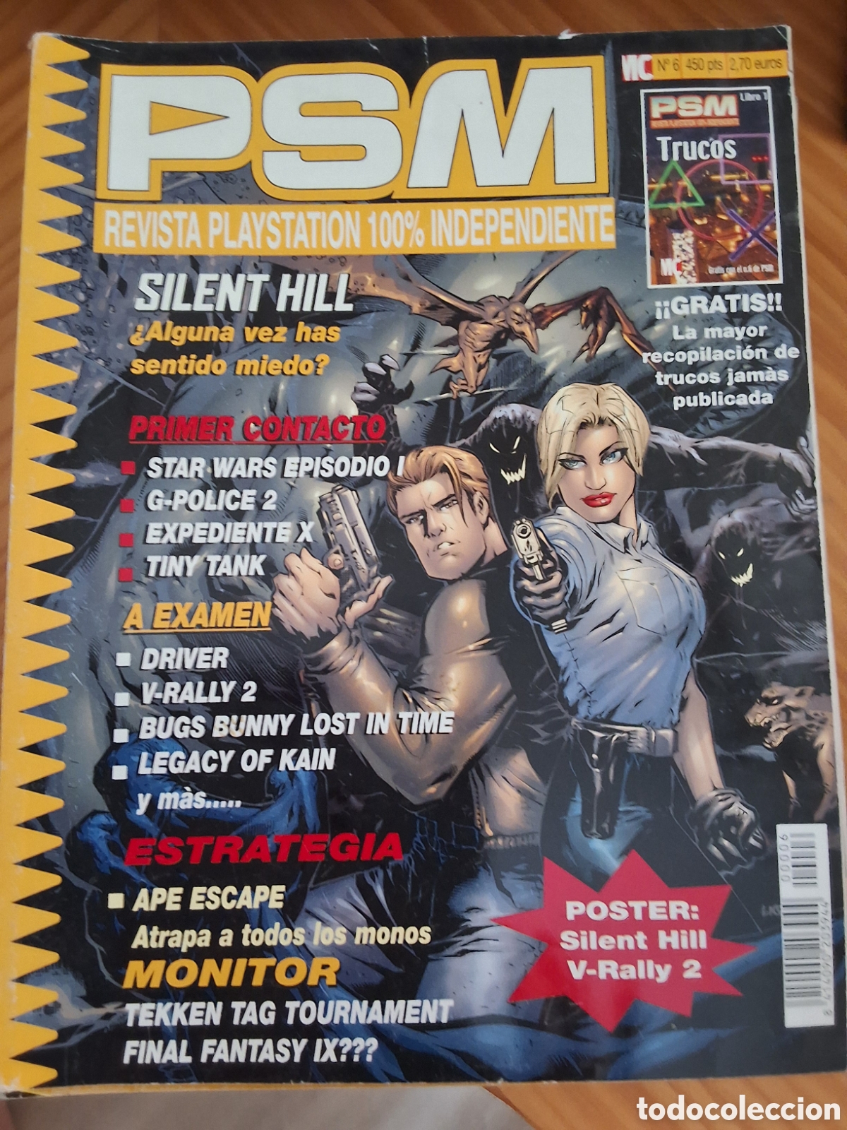 Coleccionismo de revistas y peri&oacute;dicos: Psm revista consolas n&uacute;mero 6 a&ntilde;o 1999/8