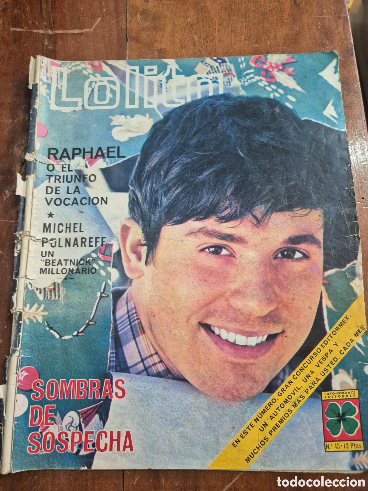 Coleccionismo de revistas y peri&oacute;dicos: LOLITA N 43 RAPHAEL 7/12/66