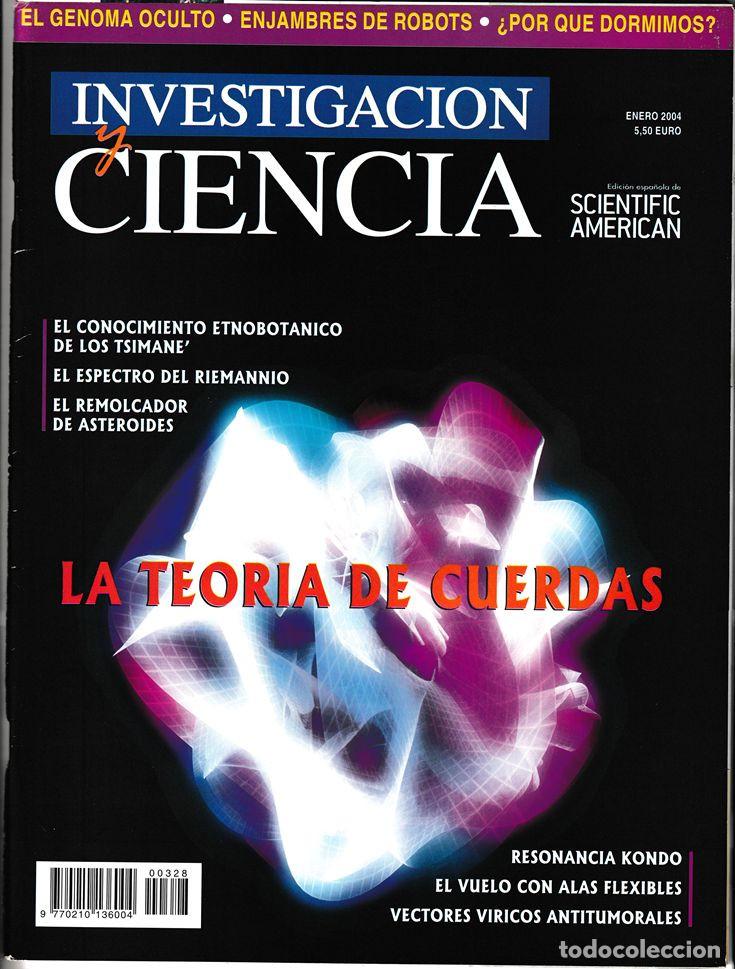 Coleccionismo de revistas y peri&oacute;dicos: INVESTIGACI&Oacute;N Y CIENCIA N&ordm; 3248- ENERO 2004 - GENOMA OCULTO / POR QU&Eacute; DORMIR / REMOLCADOR ASTEROIDES