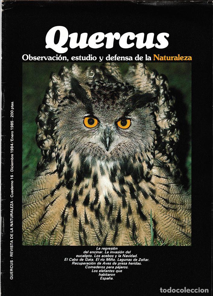 Collection Magazines and Newspapers: QUERCUS N&ordm; 16- DICIEMBRE 1984/ ENERO 1985 - ENCINAR / CABO DE GATA / RUIDERA...