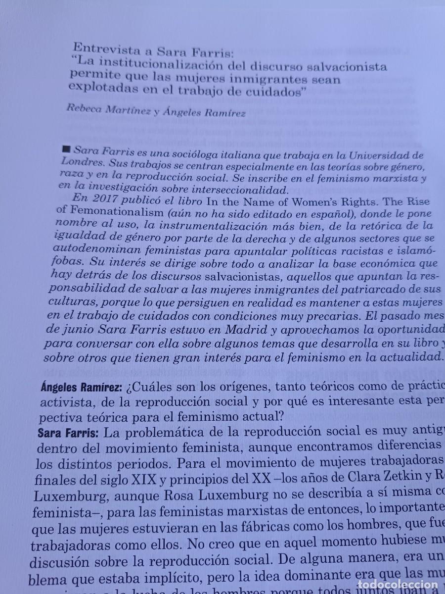 Coleccionismo de revistas y peri&oacute;dicos: MUJERES INMIGRANTES EXPLOTADAS EN EL TRABAJO DE CUIDADOS. 10 P&Aacute;GS REVISTA VIENTO SUR 2019